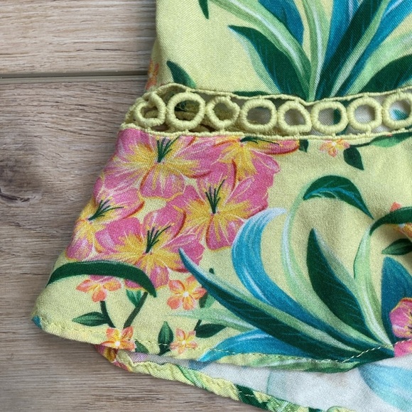 Farm Rio‎ Floral Ruffle Tank Top - Picture 7 of 16